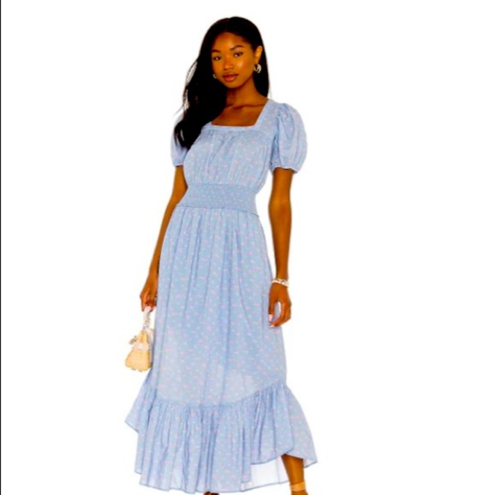 XS Love Shack Fancy Begonia dress